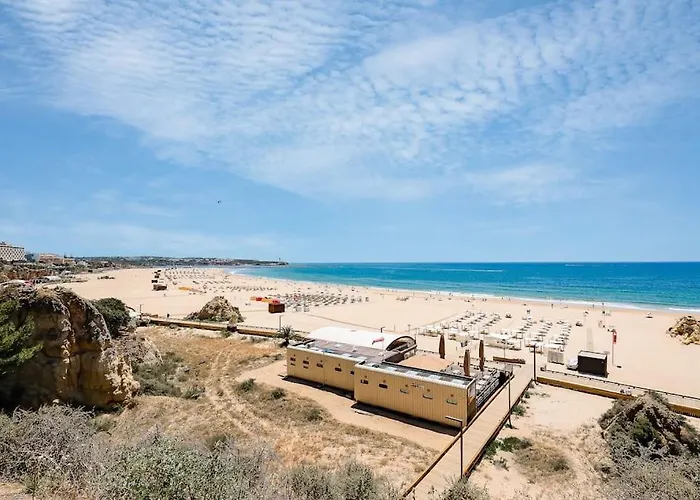 Stylish Beachfront Escape . Steps To . Wifi Portimão